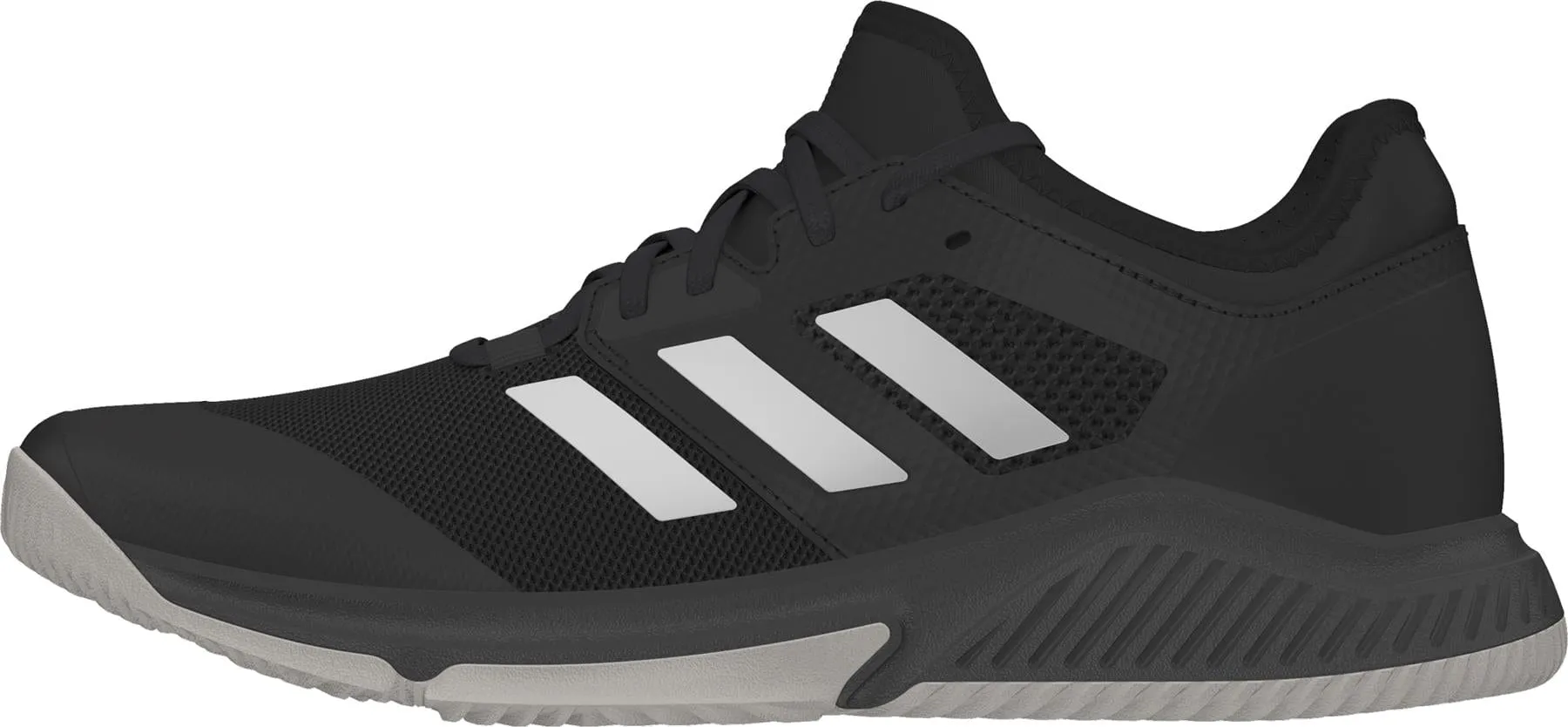 Adidas Court Team Bounce Mens Badminton Shoes - Black
