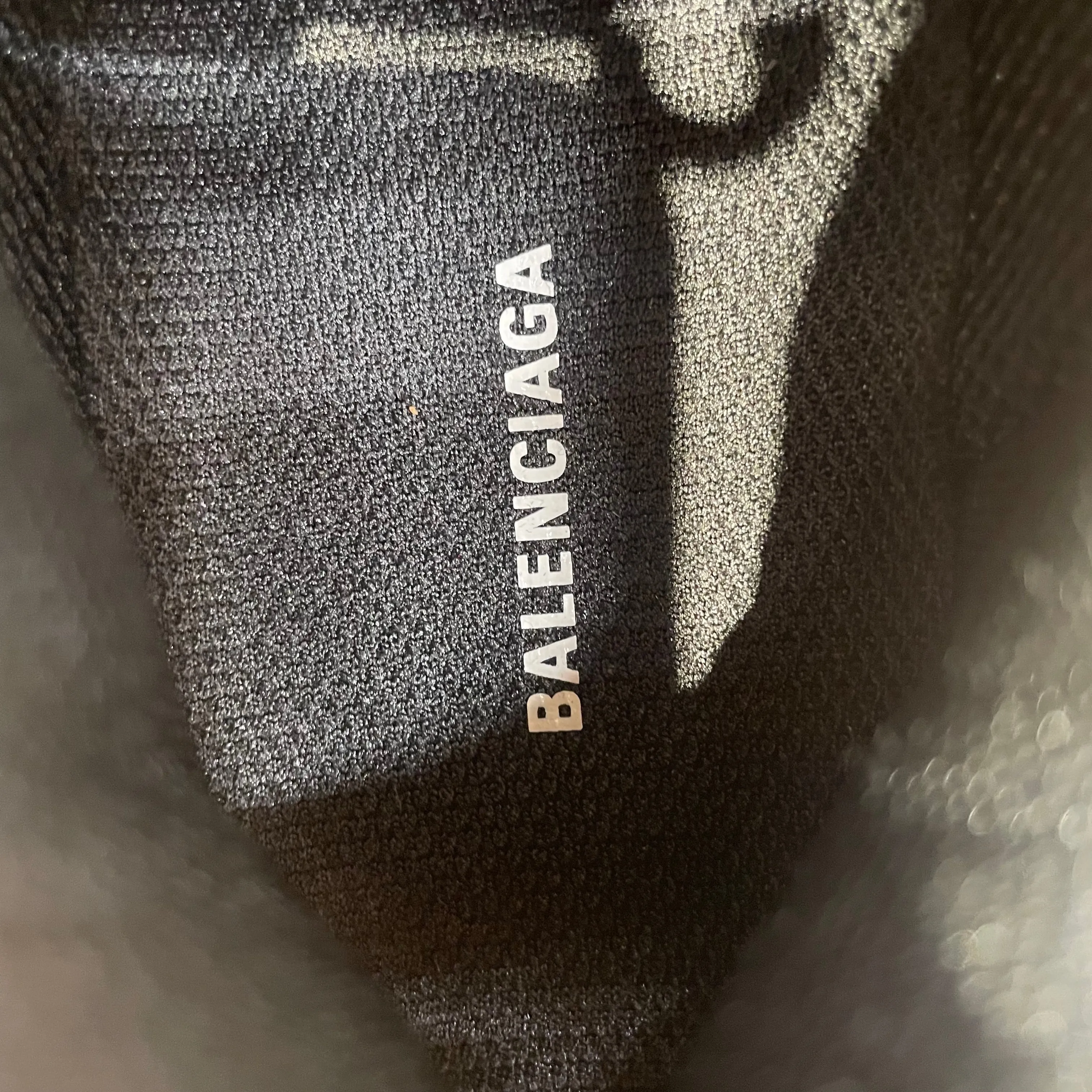 BALENCIAGA/Low-Sneakers/EU 35/Cotton/BLK/Triple S Pink/ Black