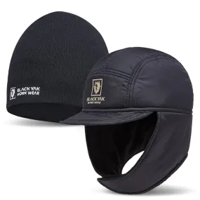 Black Yak Active Earflap Cap   Black Yak Alpine Winter Hat Set - Earflap Hat - 🏆 #28 - Sports/Outdoor - Best of December