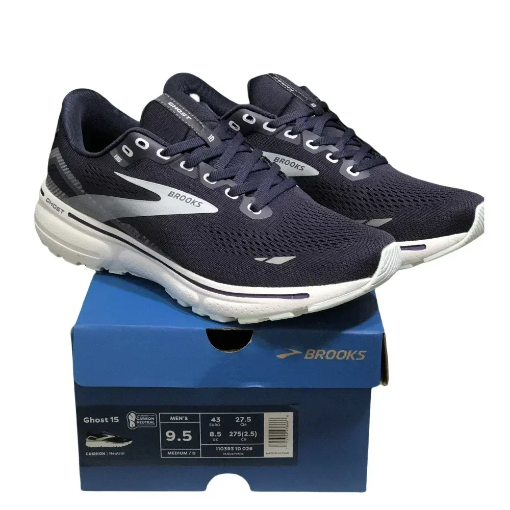 BROOKS Men’s Ghost 15 Delivers Outstanding Energy Return And Cushioning For Every Stride You Take