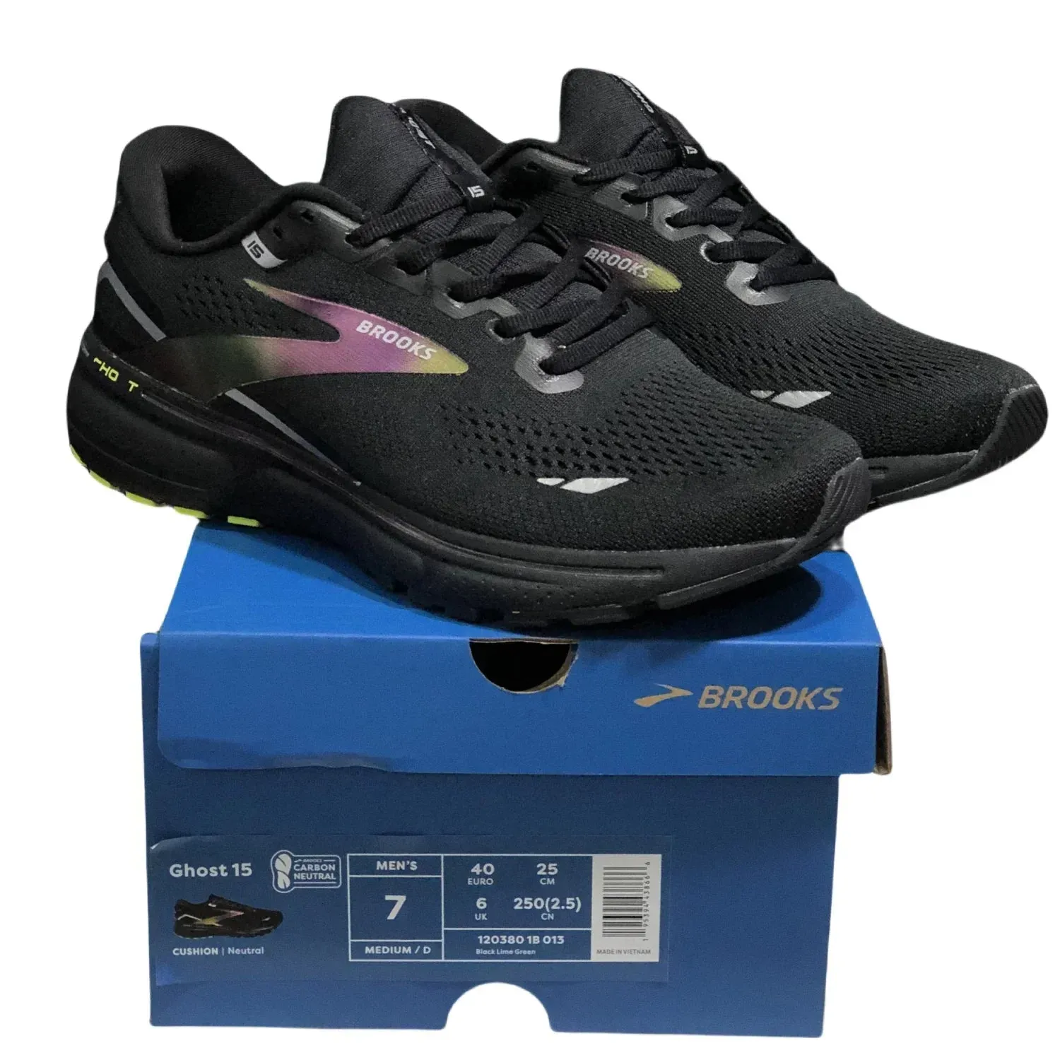 BROOKS Men’s Ghost 15 Delivers Outstanding Energy Return And Cushioning For Every Stride You Take