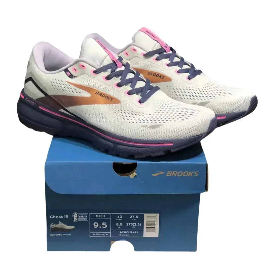BROOKS Men’s Ghost 15 Delivers Outstanding Energy Return And Cushioning For Every Stride You Take
