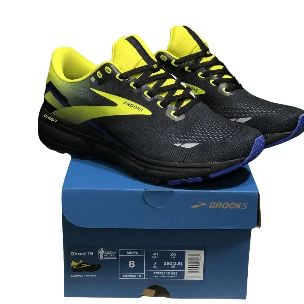BROOKS Men’s Ghost 15 Delivers Outstanding Energy Return And Cushioning For Every Stride You Take