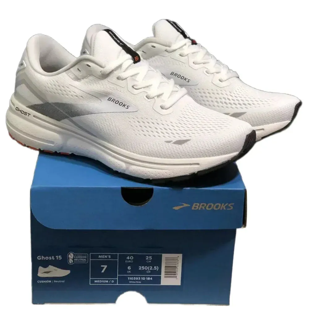 BROOKS Men’s Ghost 15 Delivers Outstanding Energy Return And Cushioning For Every Stride You Take