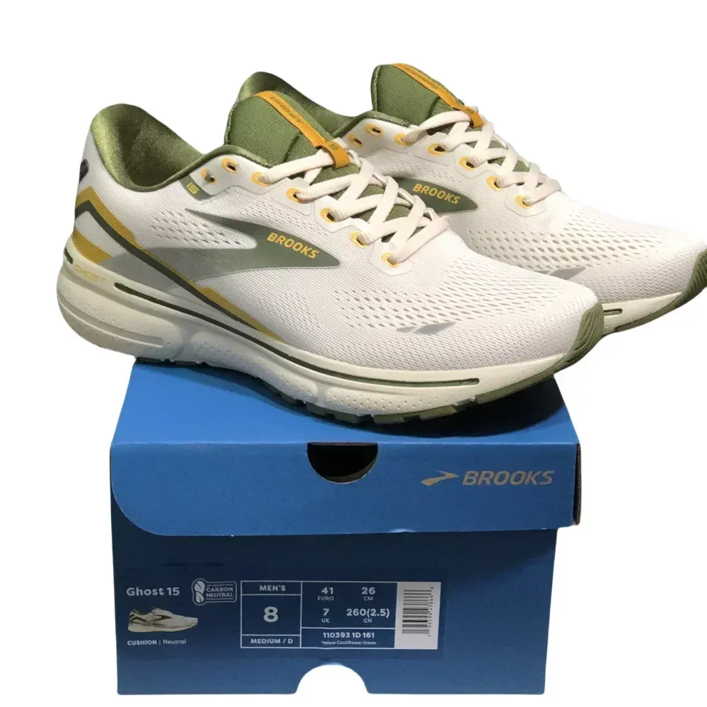 BROOKS Men’s Ghost 15 Delivers Outstanding Energy Return And Cushioning For Every Stride You Take