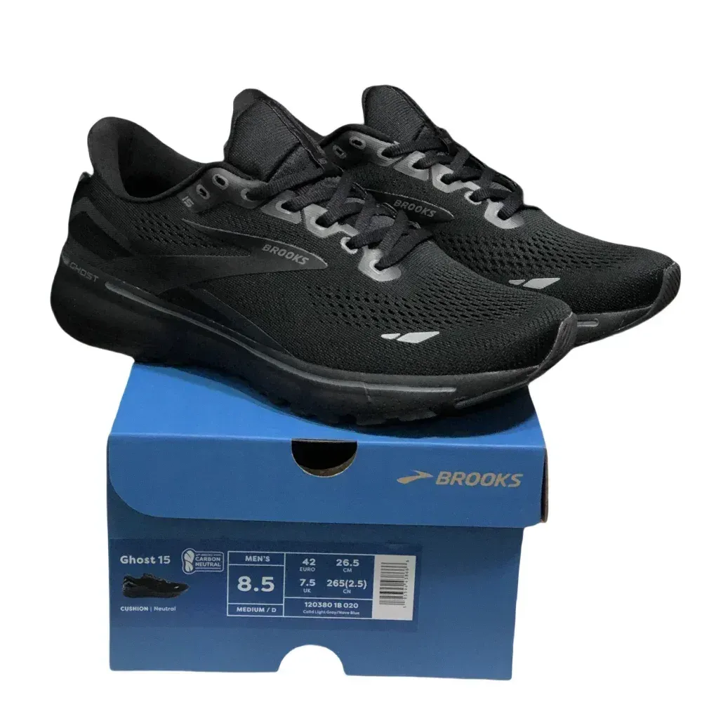 BROOKS Men’s Ghost 15 Delivers Outstanding Energy Return And Cushioning For Every Stride You Take