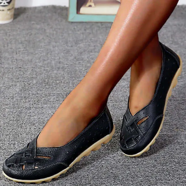 Cammille - Loafer Ademend leer