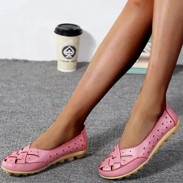 Cammille - Loafer Ademend leer