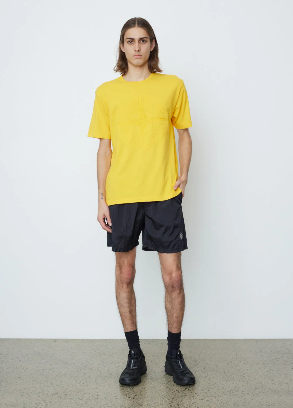 Compass Patch Swim Shorts