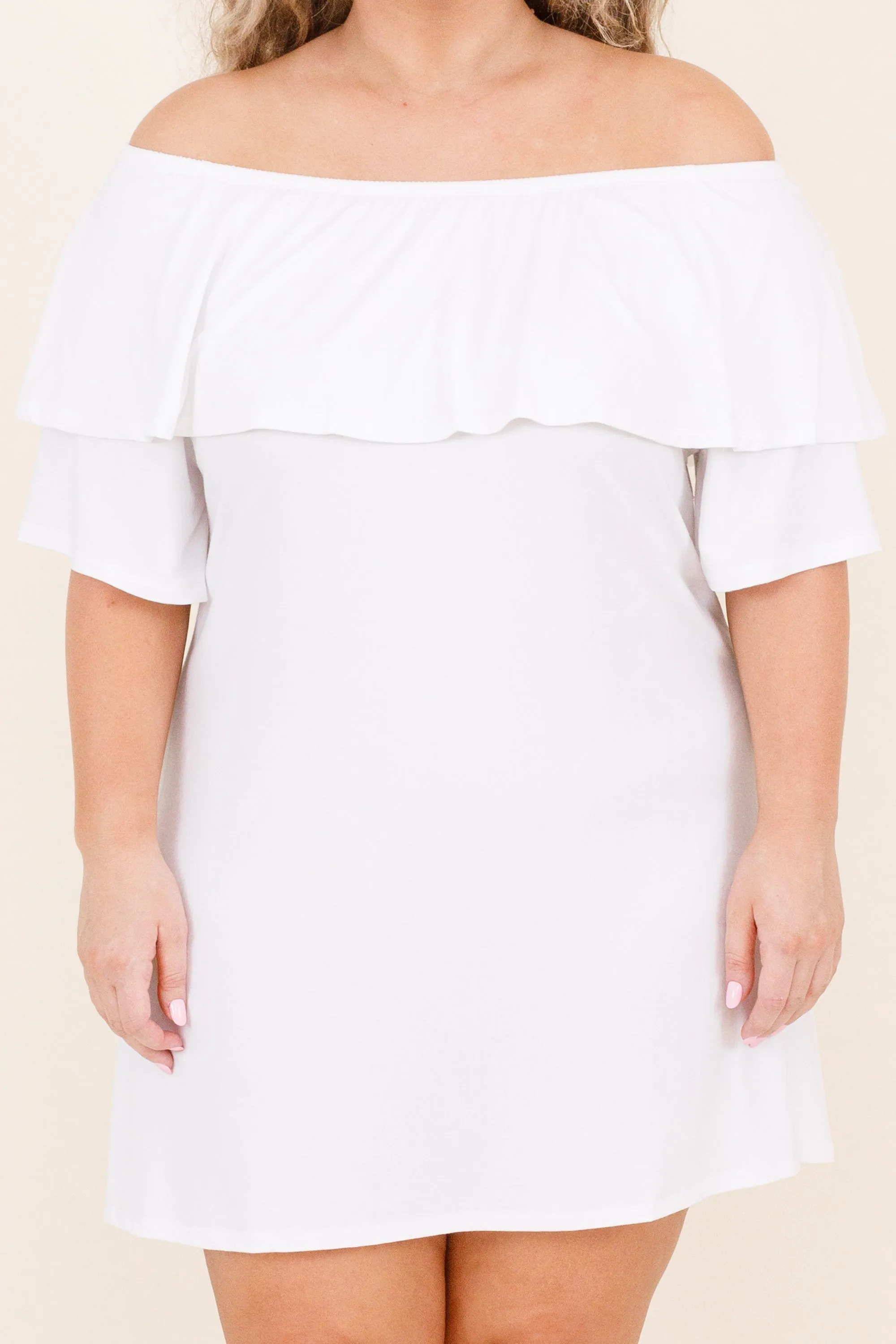 Dance With Me Dress, White