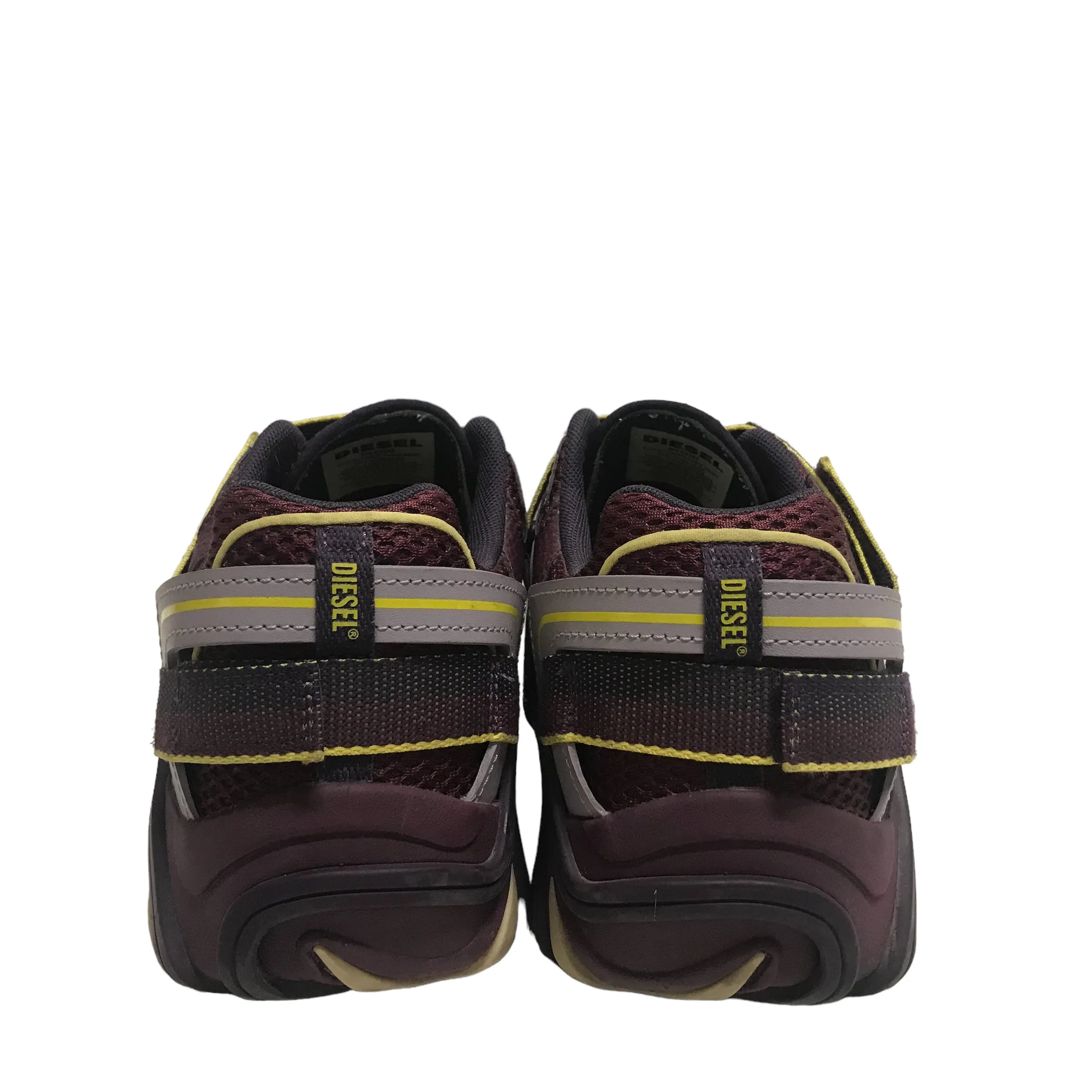 DIESEL/Low-Sneakers/US 10/Nylon/PPL/STRAPPY