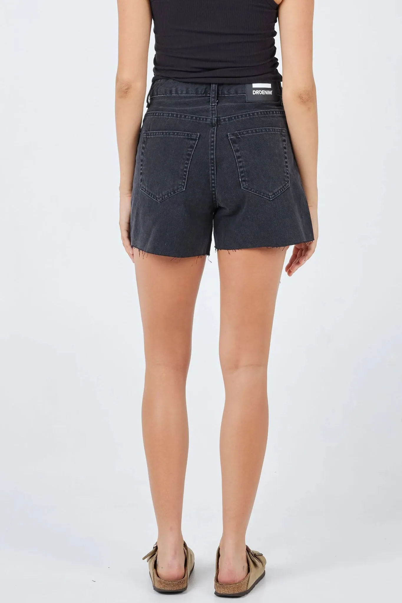 DR DENIM Nora Shorts Black