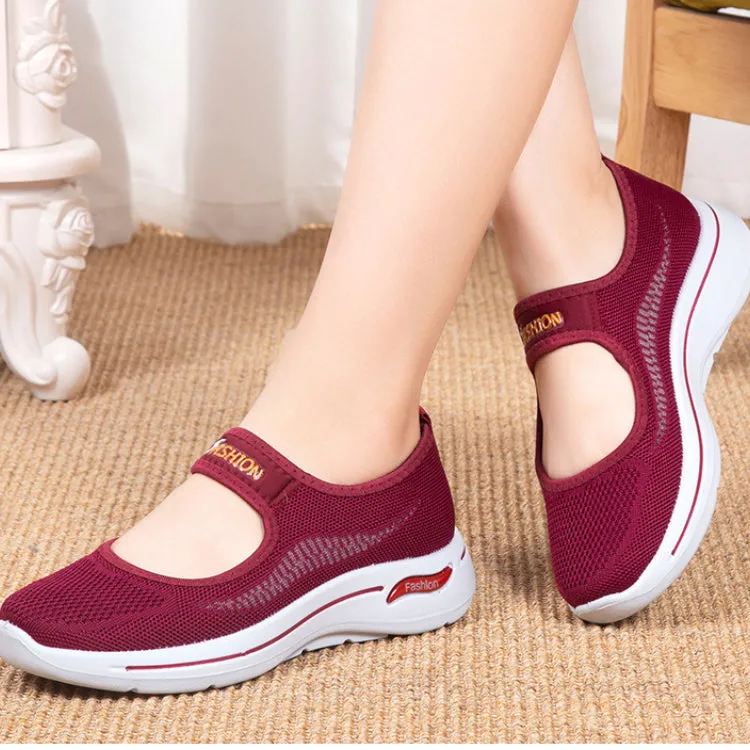 Fashion Hollow Casual Sport Shoes Women Comfort Light Running Women's Shoes Flat Loafers