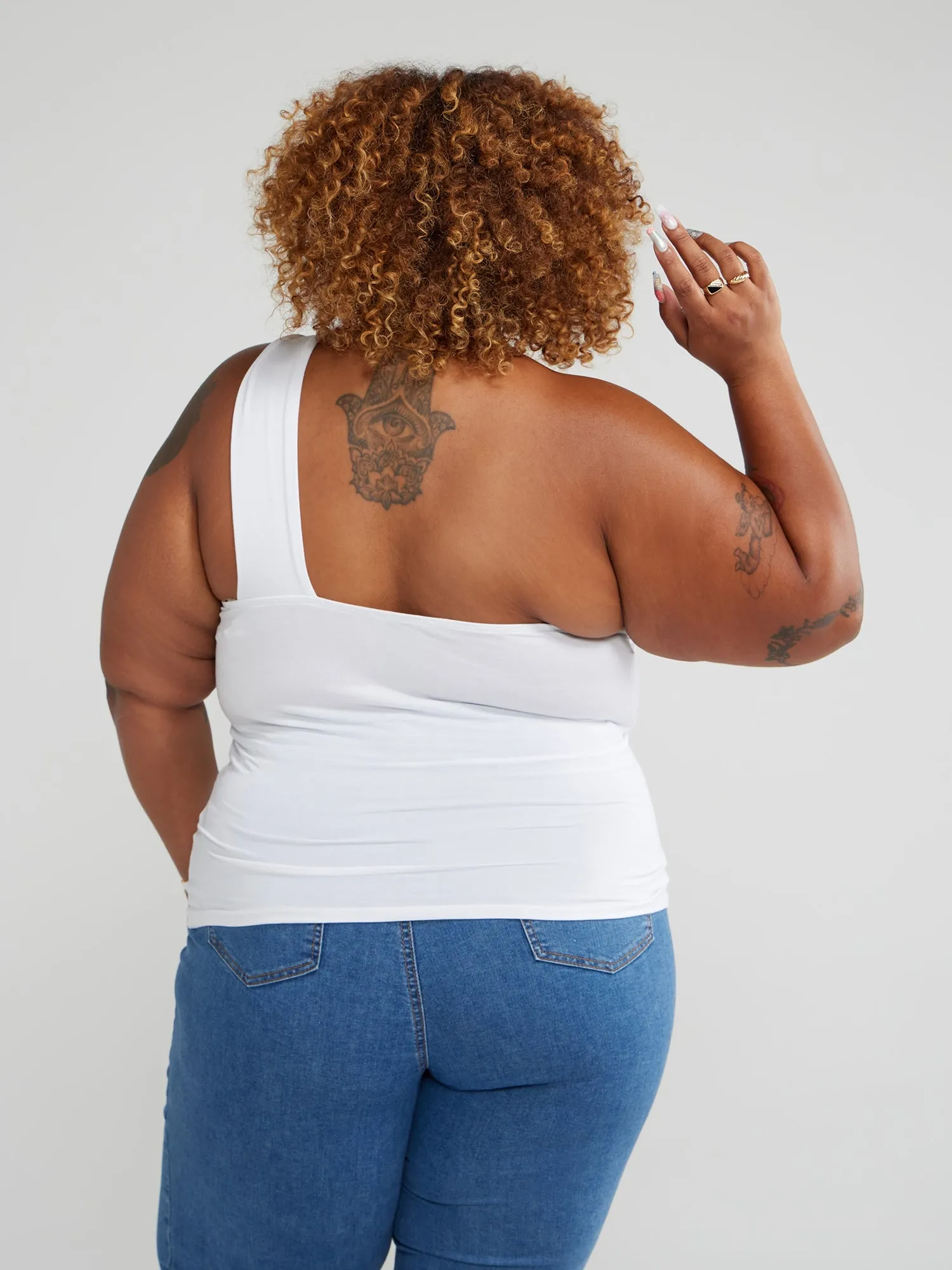Fashion To Figure - One Strap Cutout Top
