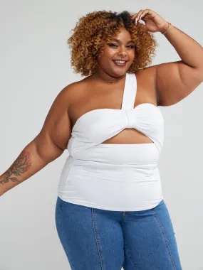 Fashion To Figure - One Strap Cutout Top