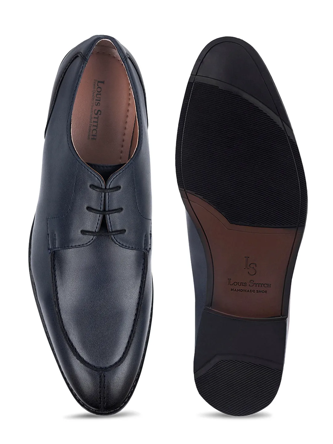 Federal Blue Derby Laceups for Men