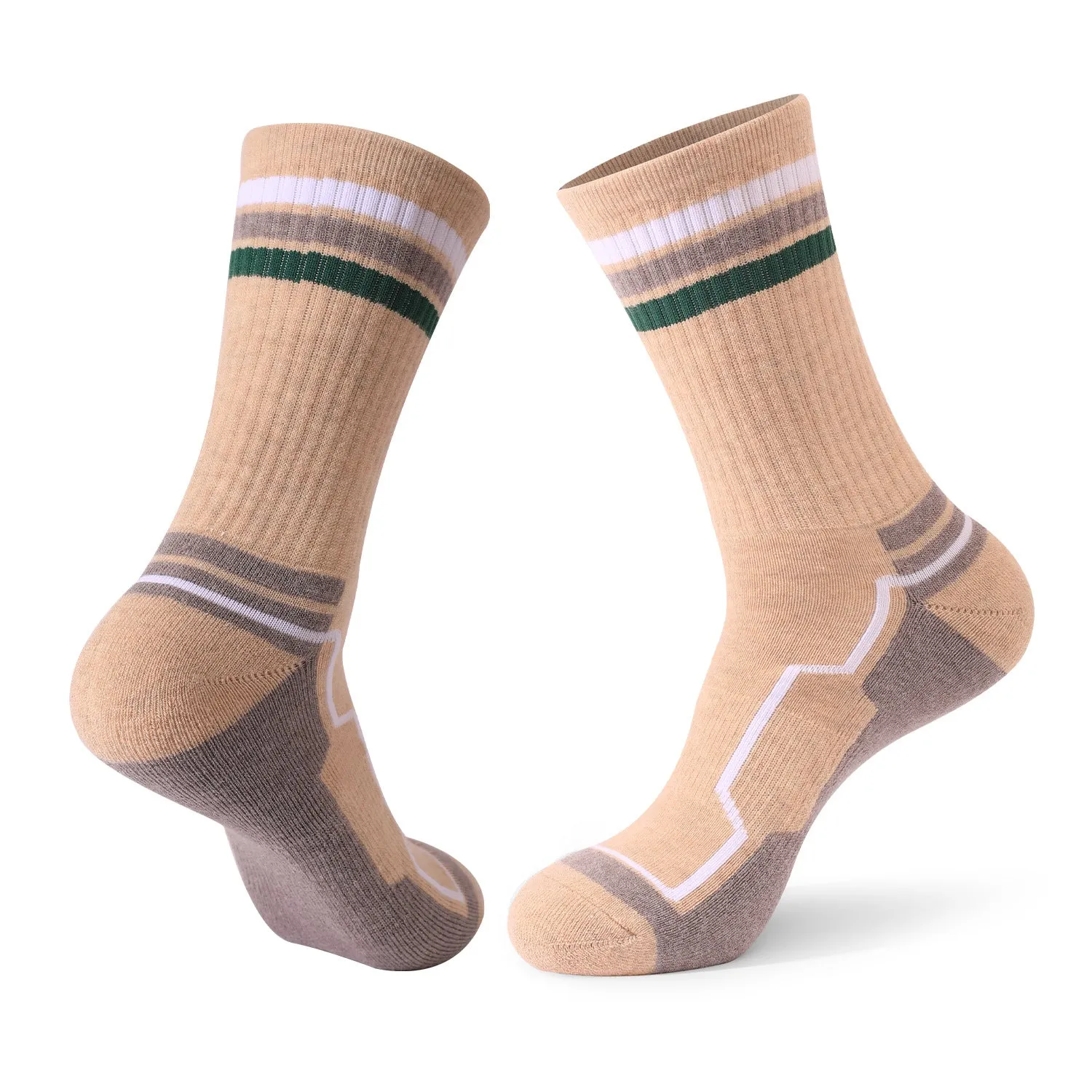 Hywell™ | Merino Wool Thick Padded Basketball Crew Socks | 1 Pair