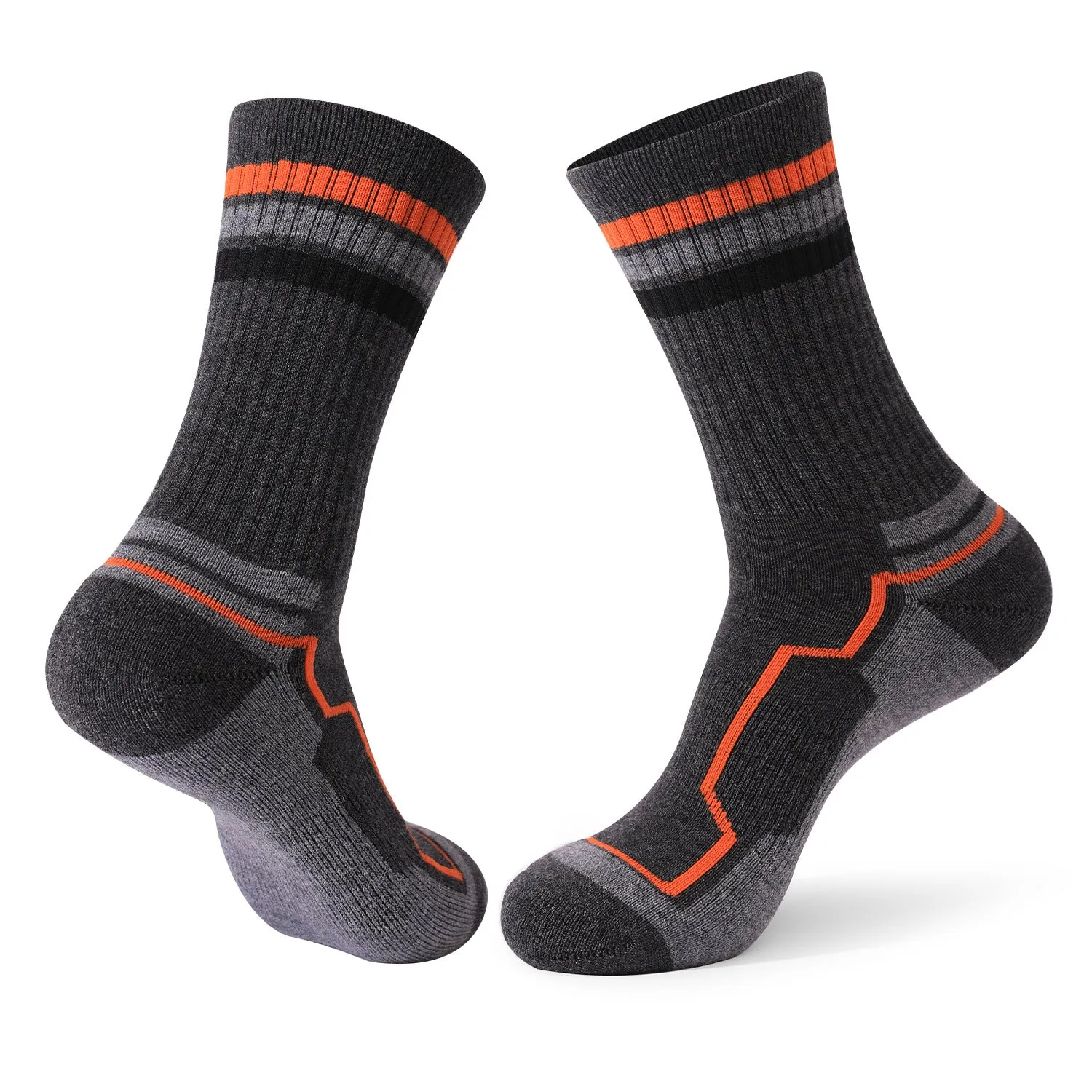 Hywell™ | Merino Wool Thick Padded Basketball Crew Socks | 1 Pair