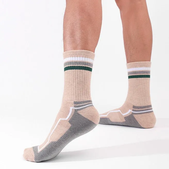 Hywell™ | Merino Wool Thick Padded Basketball Crew Socks | 1 Pair