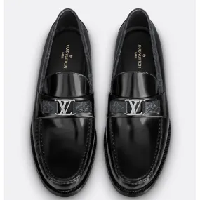 LV Major Moccasin Black