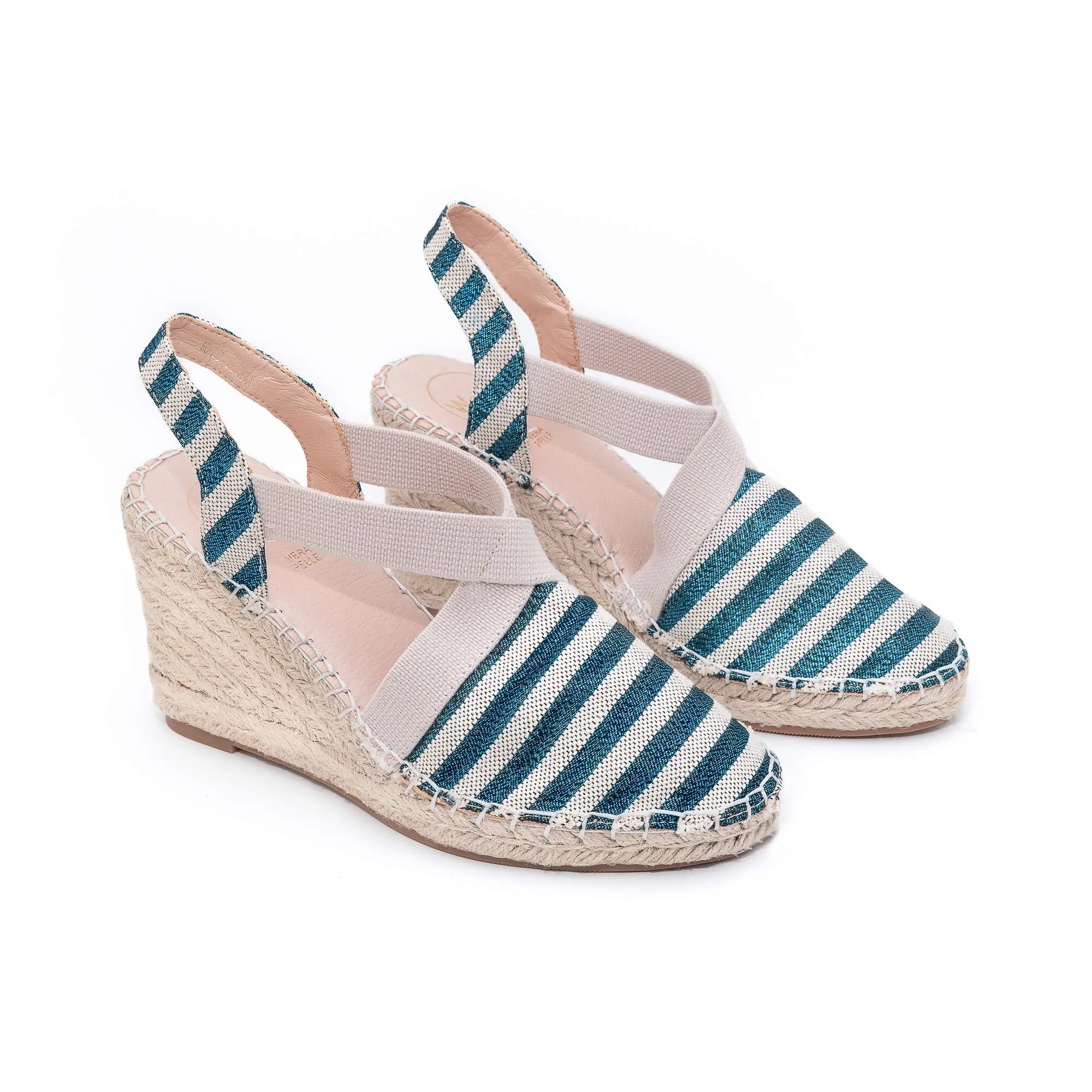 Molly Aqua Espadrilles