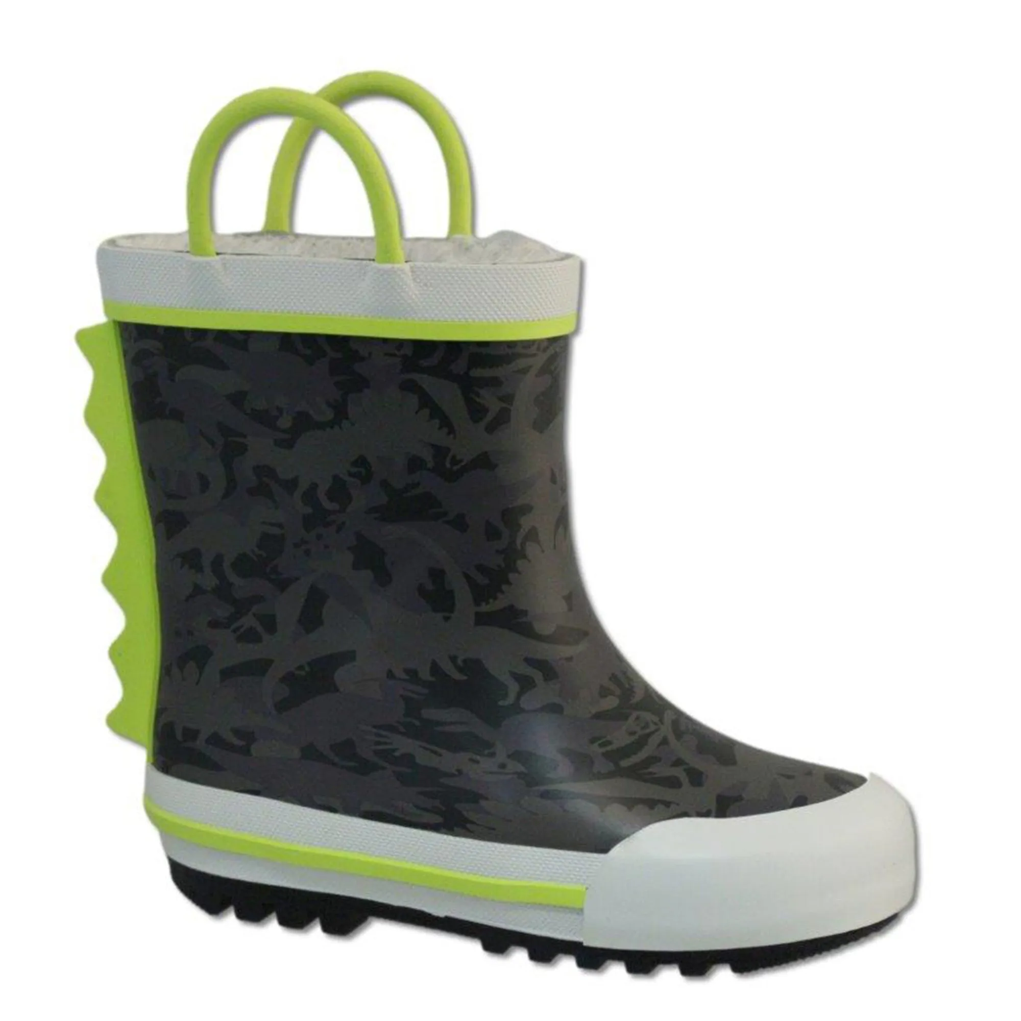 MONKEY BARS Toddler Boy's Lined 3D Rain Boots