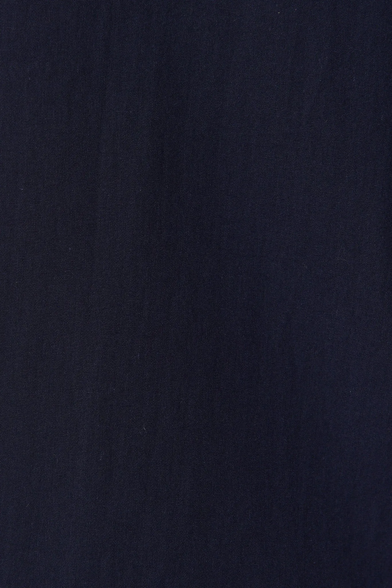 Navy Cotton Midi Shirt Dress - Sicilly Style