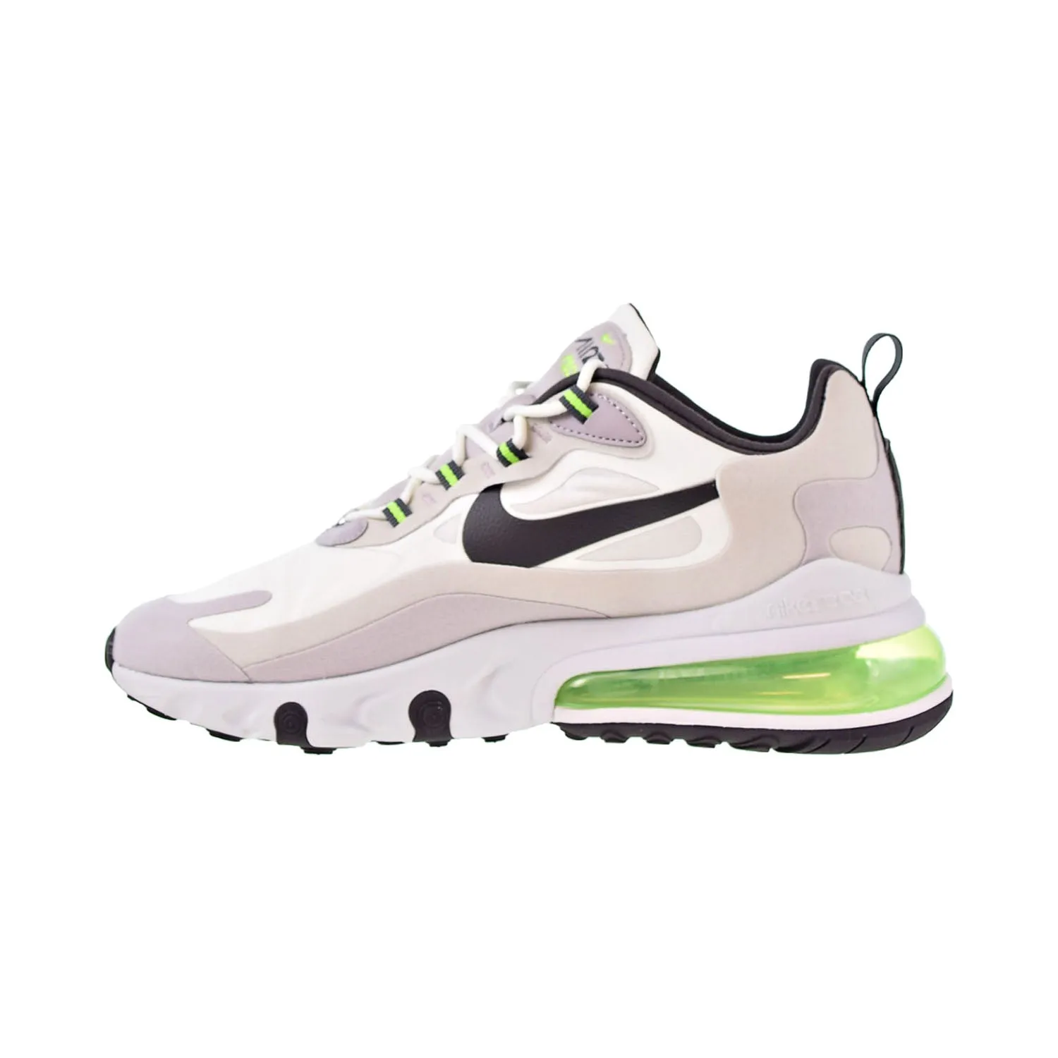 Nike Air Max 270 React Men's Shoes Summit White-Electric Green