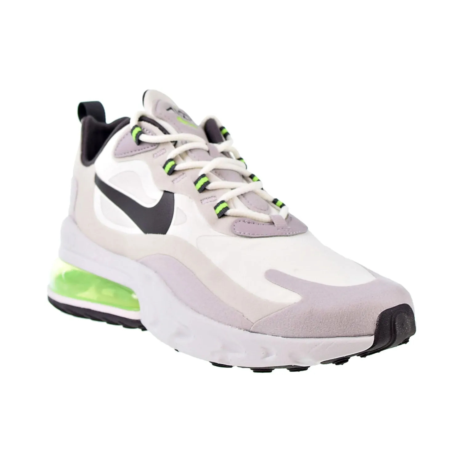 Nike Air Max 270 React Men's Shoes Summit White-Electric Green