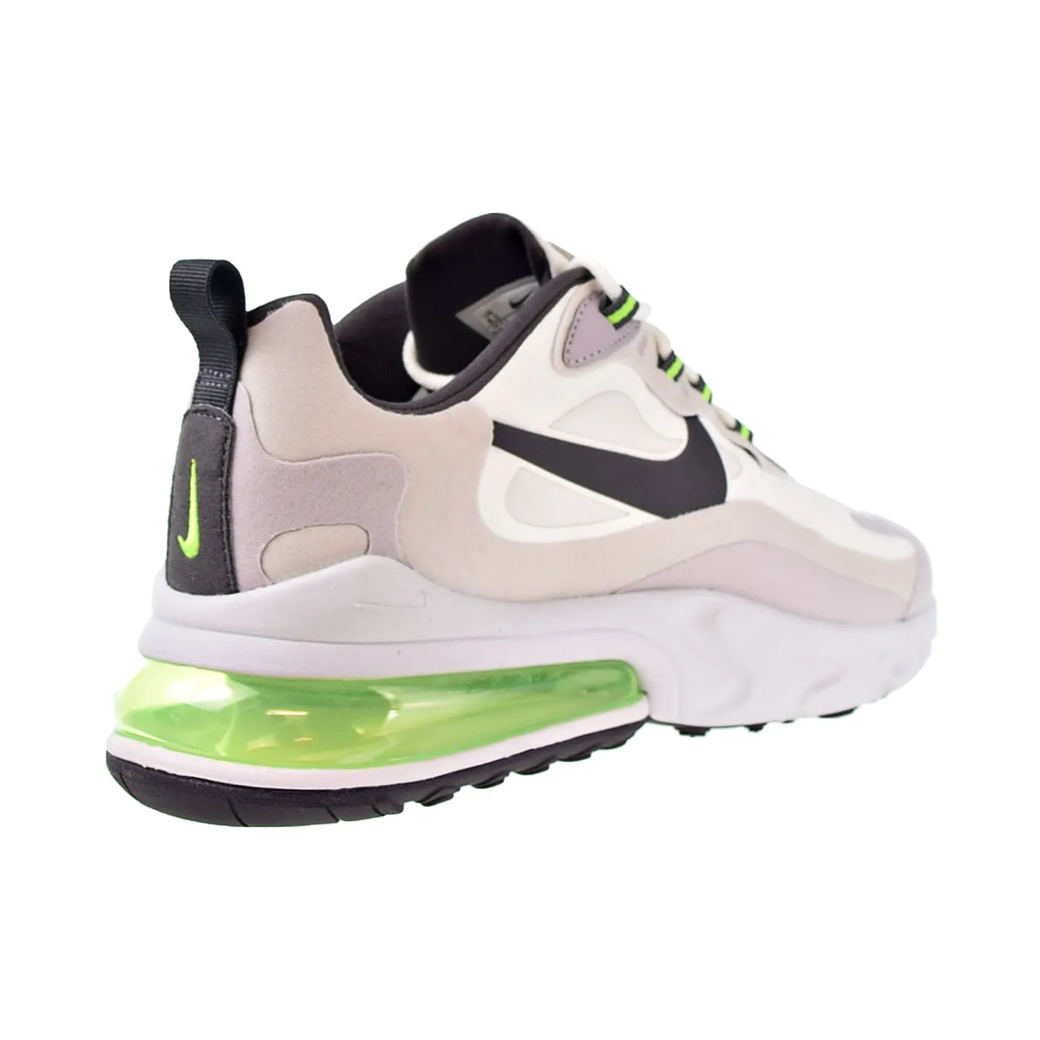 Nike Air Max 270 React Men's Shoes Summit White-Electric Green