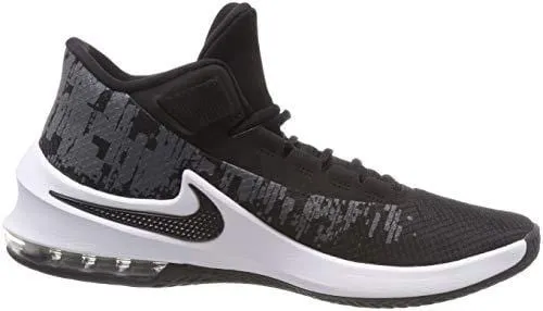 Nike Men's Air Max Infuriate 2 Mid Basketball Shoe Black/White/Anthracite Size 11.5 M US