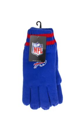 Official NFL Buffalo Bills knit gloves