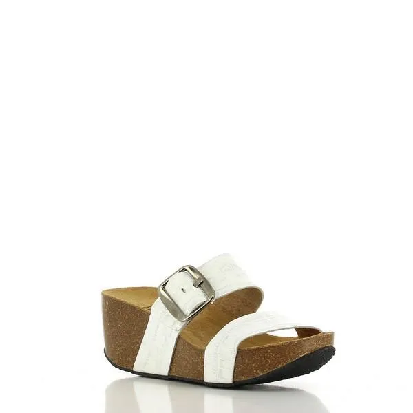 Plakton 273004 White Crocodile Wedges