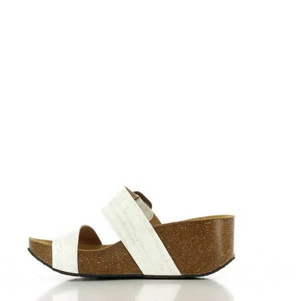 Plakton 273004 White Crocodile Wedges
