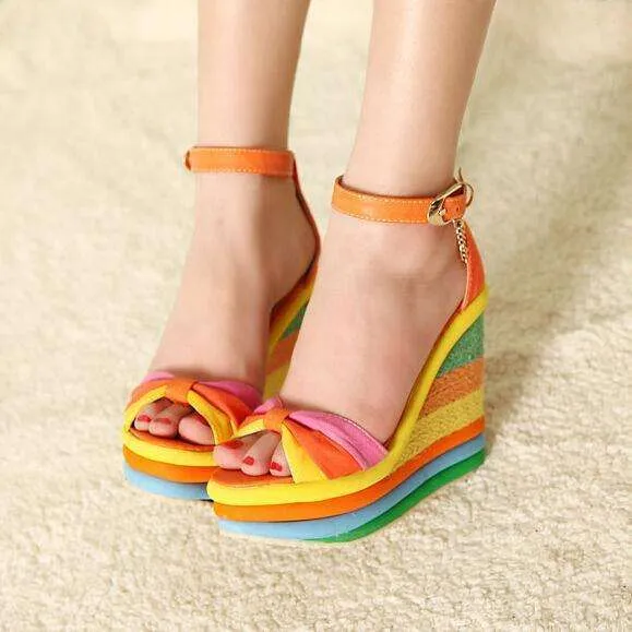 Rainbow Wedges