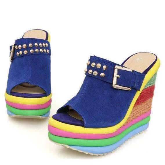 Rainbow Wedges