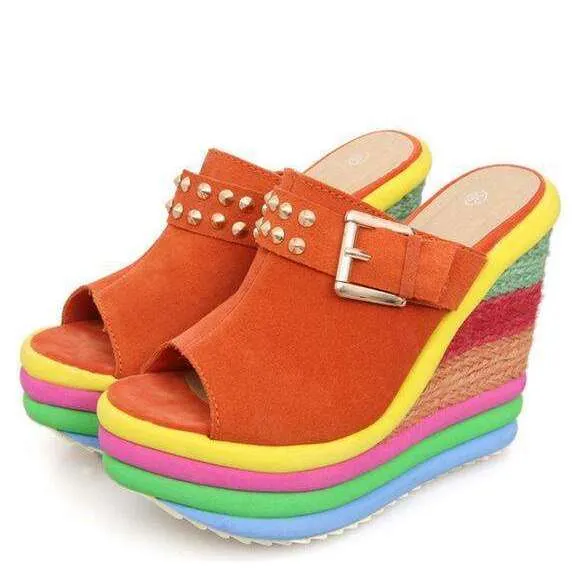 Rainbow Wedges