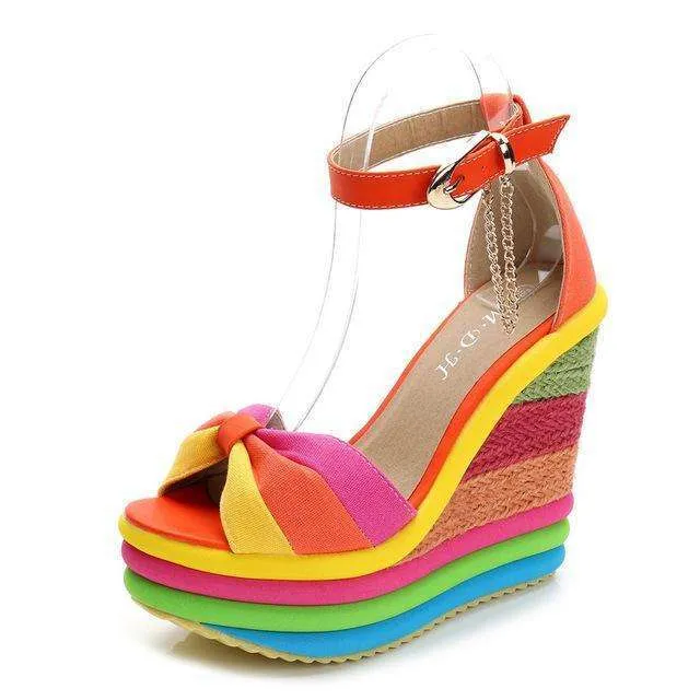 Rainbow Wedges