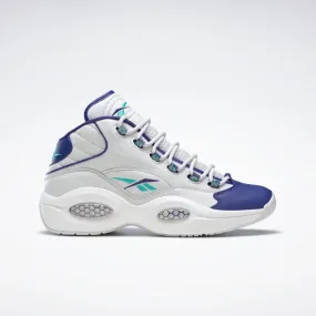 Reebok Footwear Men Question Mid Shoes Cold Grey 1/Bold Purple/Classi