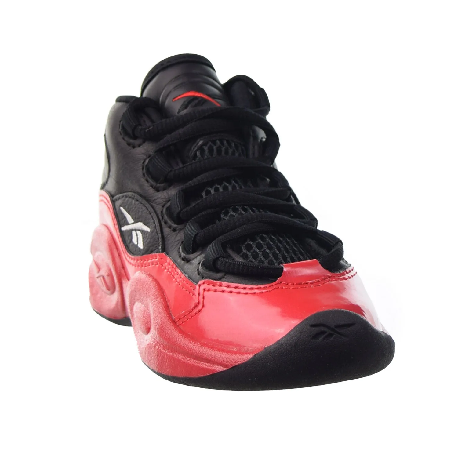 Reebok Question Mid 'Street Sleigh' Little Kids' Shoes Black-Vector Red