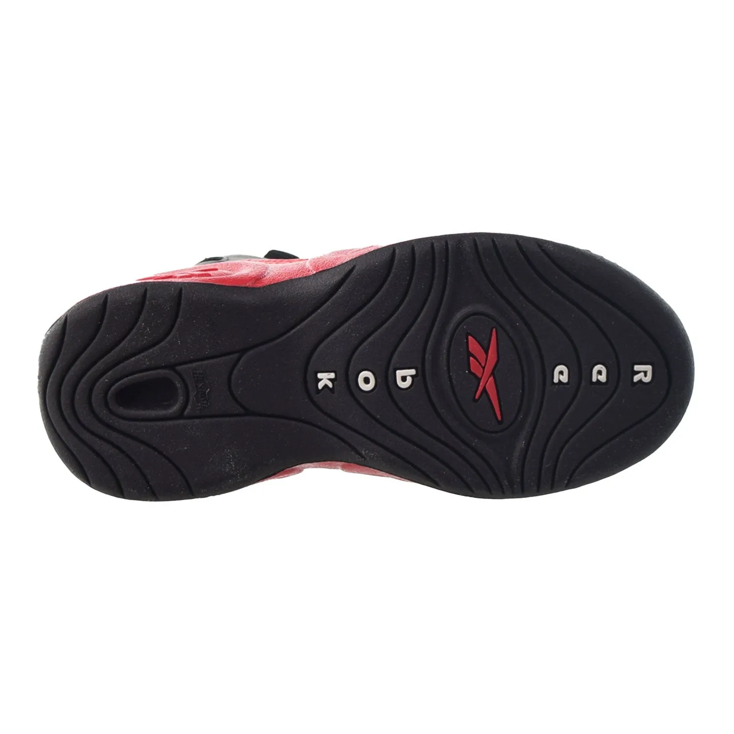 Reebok Question Mid 'Street Sleigh' Little Kids' Shoes Black-Vector Red