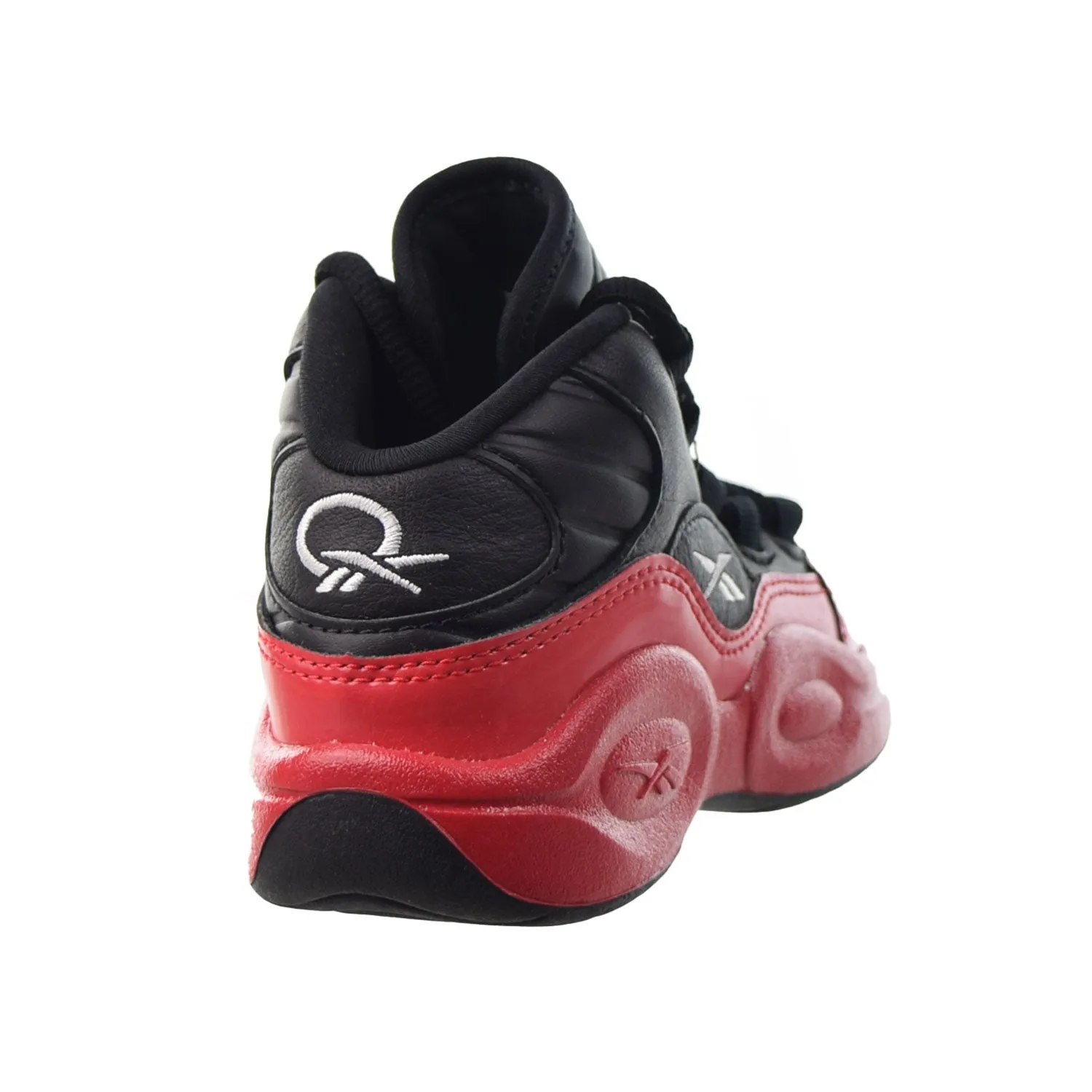 Reebok Question Mid 'Street Sleigh' Little Kids' Shoes Black-Vector Red