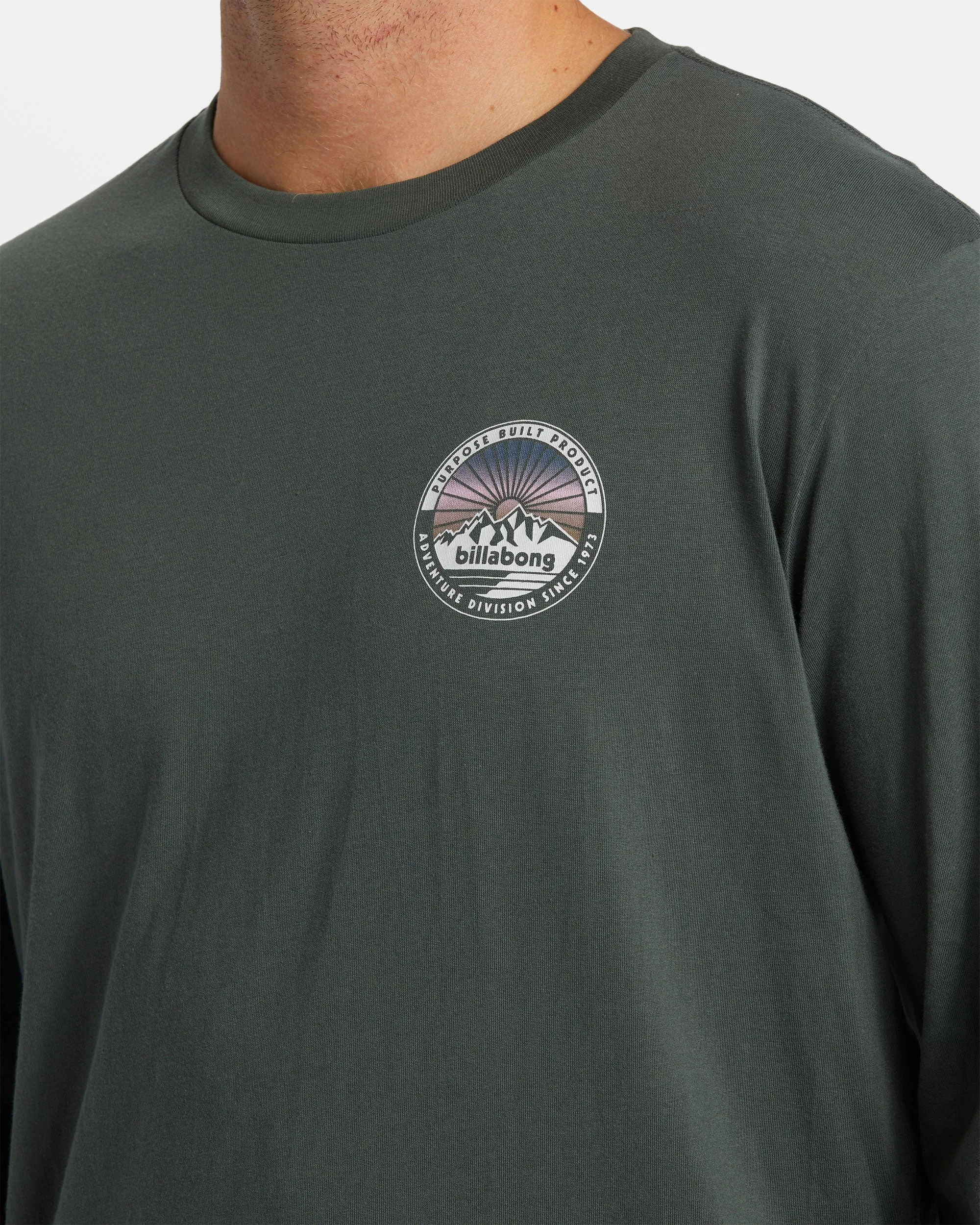 Rockies Long Sleeve T-shirt - Slate Green