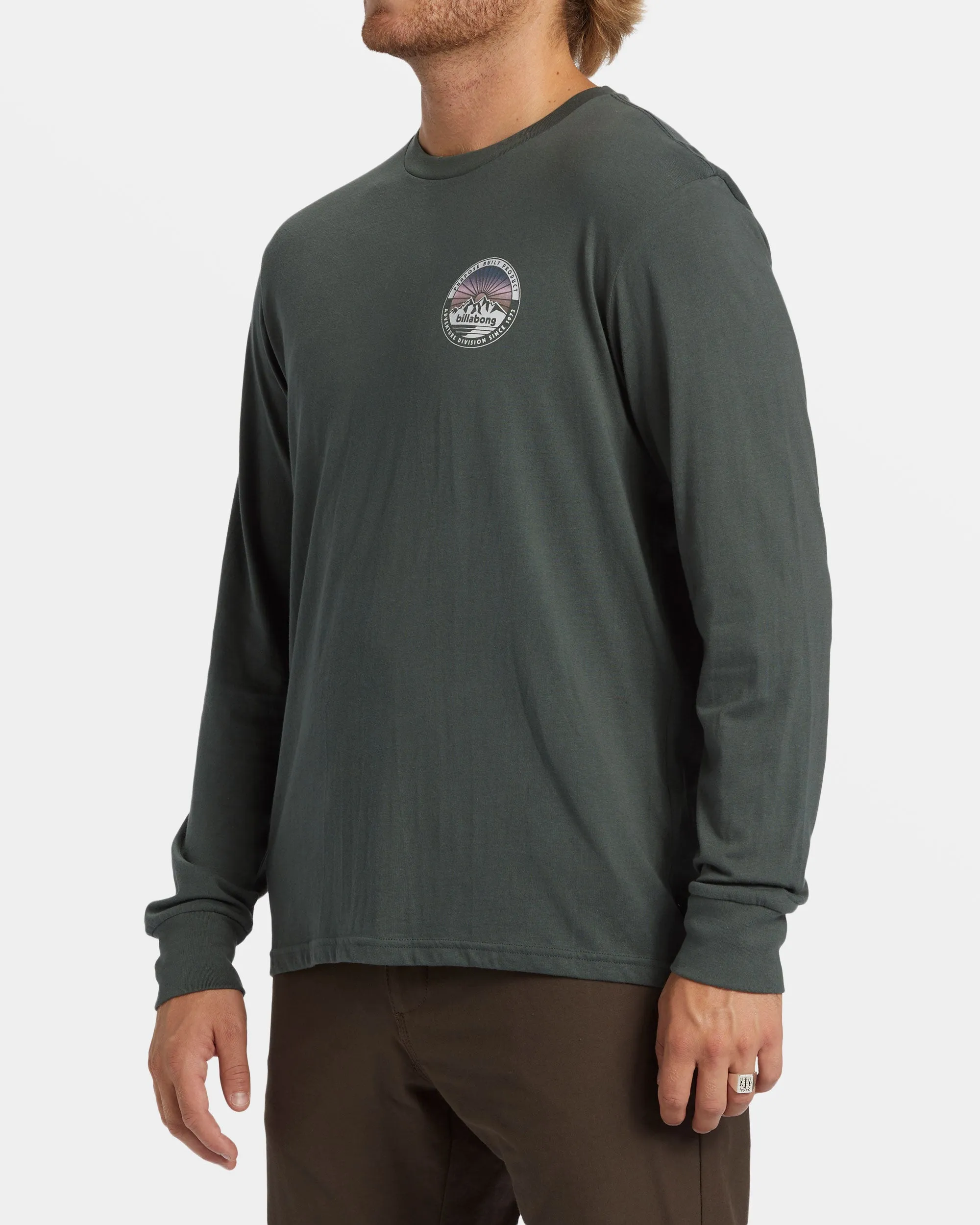 Rockies Long Sleeve T-shirt - Slate Green