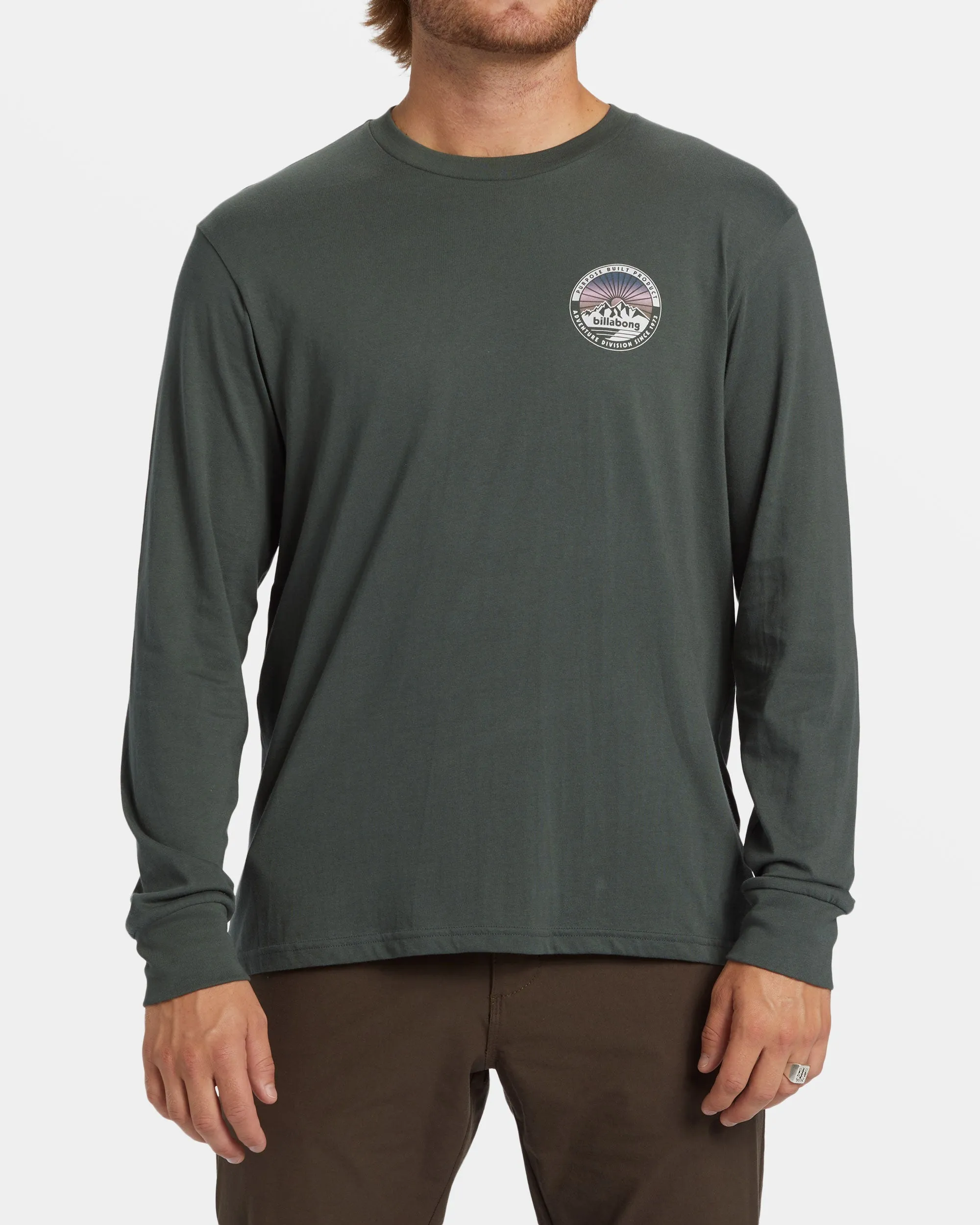 Rockies Long Sleeve T-shirt - Slate Green