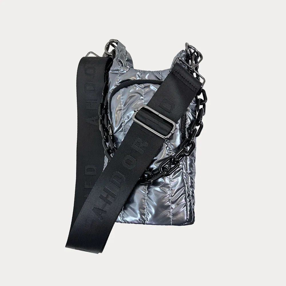 Roxy Liquid Quilted Water Bottle Bag