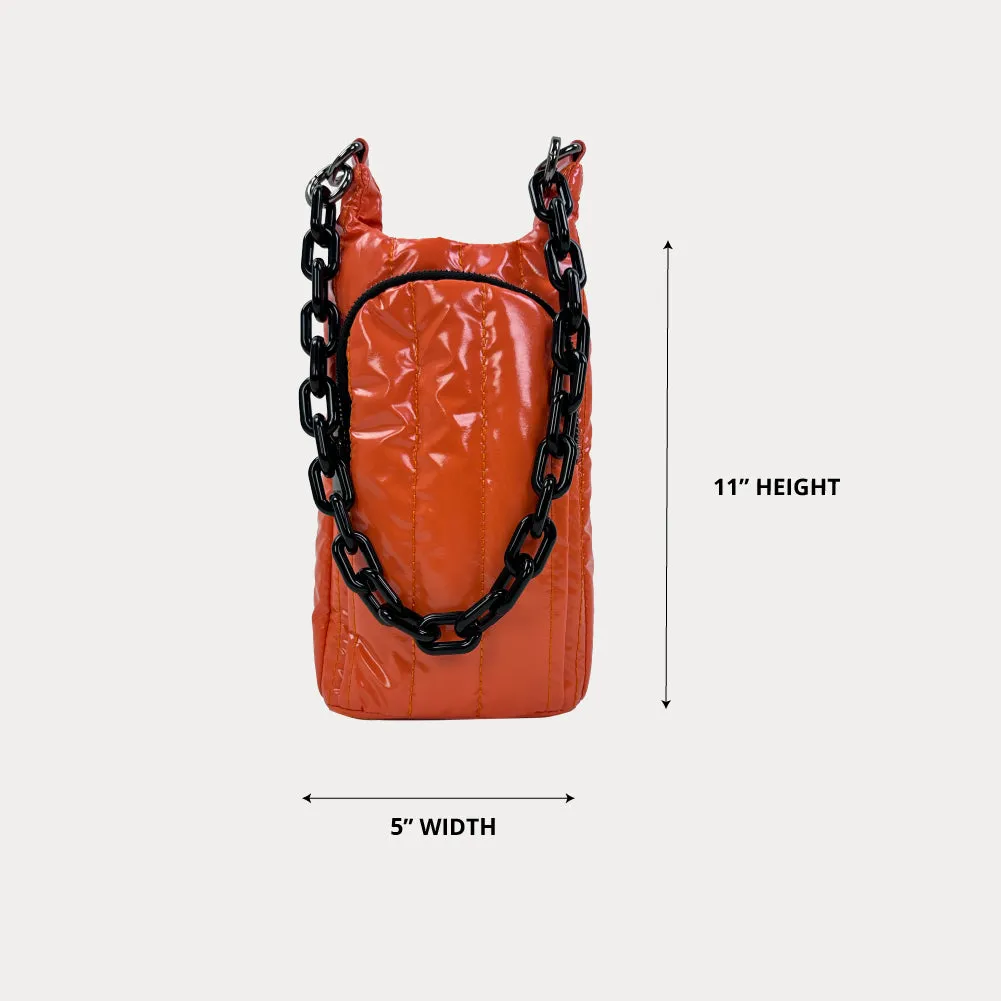 Roxy Liquid Quilted Water Bottle Bag