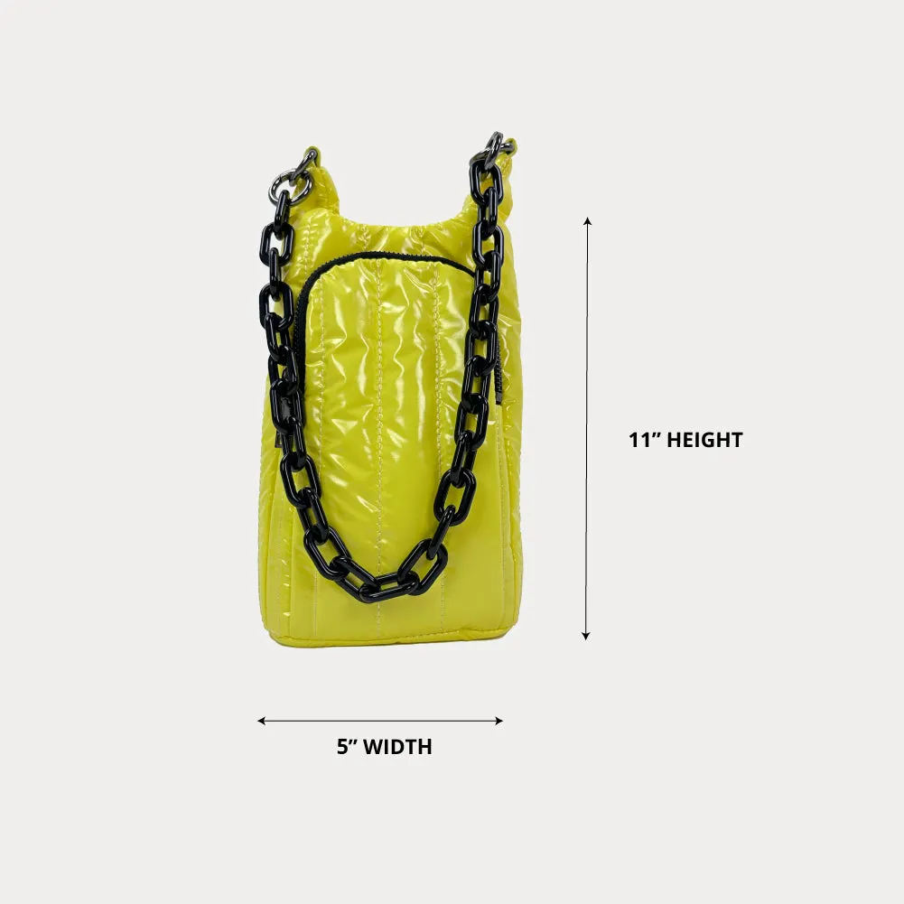 Roxy Liquid Quilted Water Bottle Bag