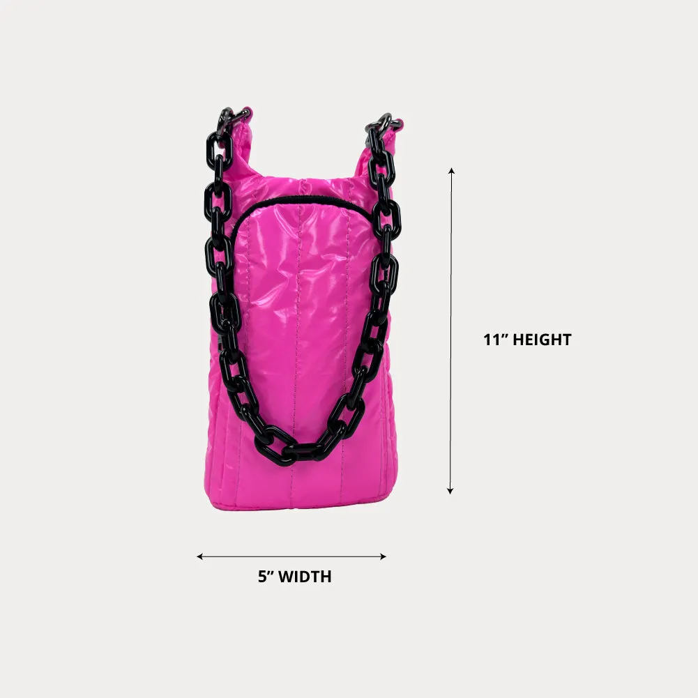 Roxy Liquid Quilted Water Bottle Bag