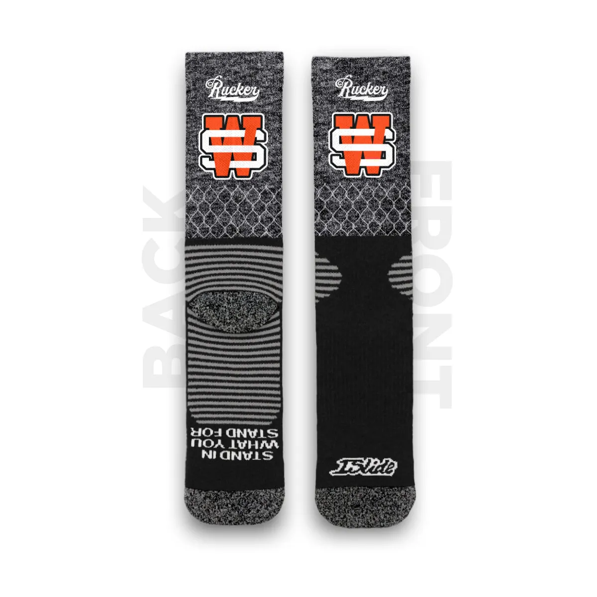 Rucker Park Westsiders Socks Slides